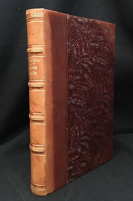 VILHELM. TROYE : Thomas Carlyle, hans liv og hans værk