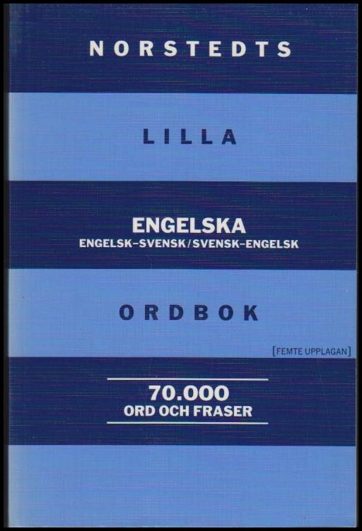Vincent Petti : Norstedts lilla engelska ordbok