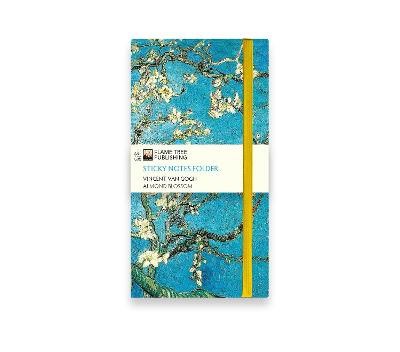 VINCENT VAN GOGH : Almond Blossom Flame Tree Sticky Notes Folder