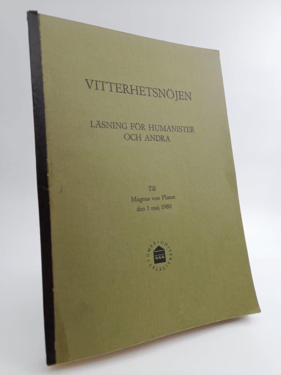 Vitterhetsnöjen