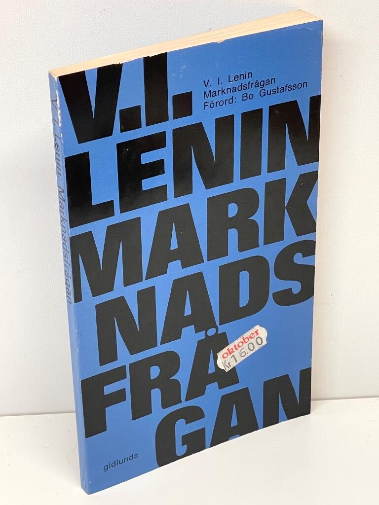 Vladimir Iljitj Lenin : Marknadsfrågan