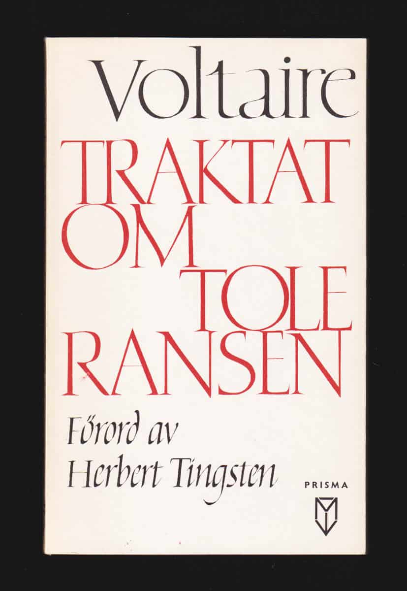 Voltaire : Traktat om toleransen