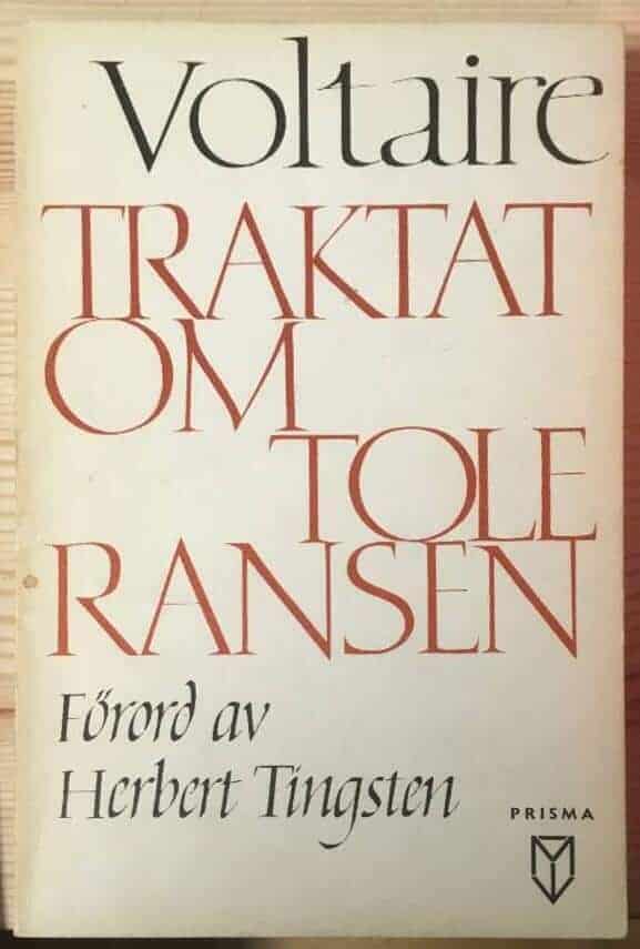 Voltaire : Traktat om toleransen