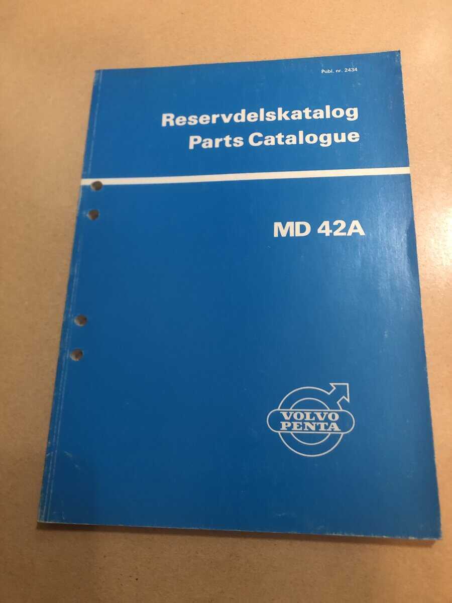 Volvo Penta - Reservdelskatalog - MD 42 A