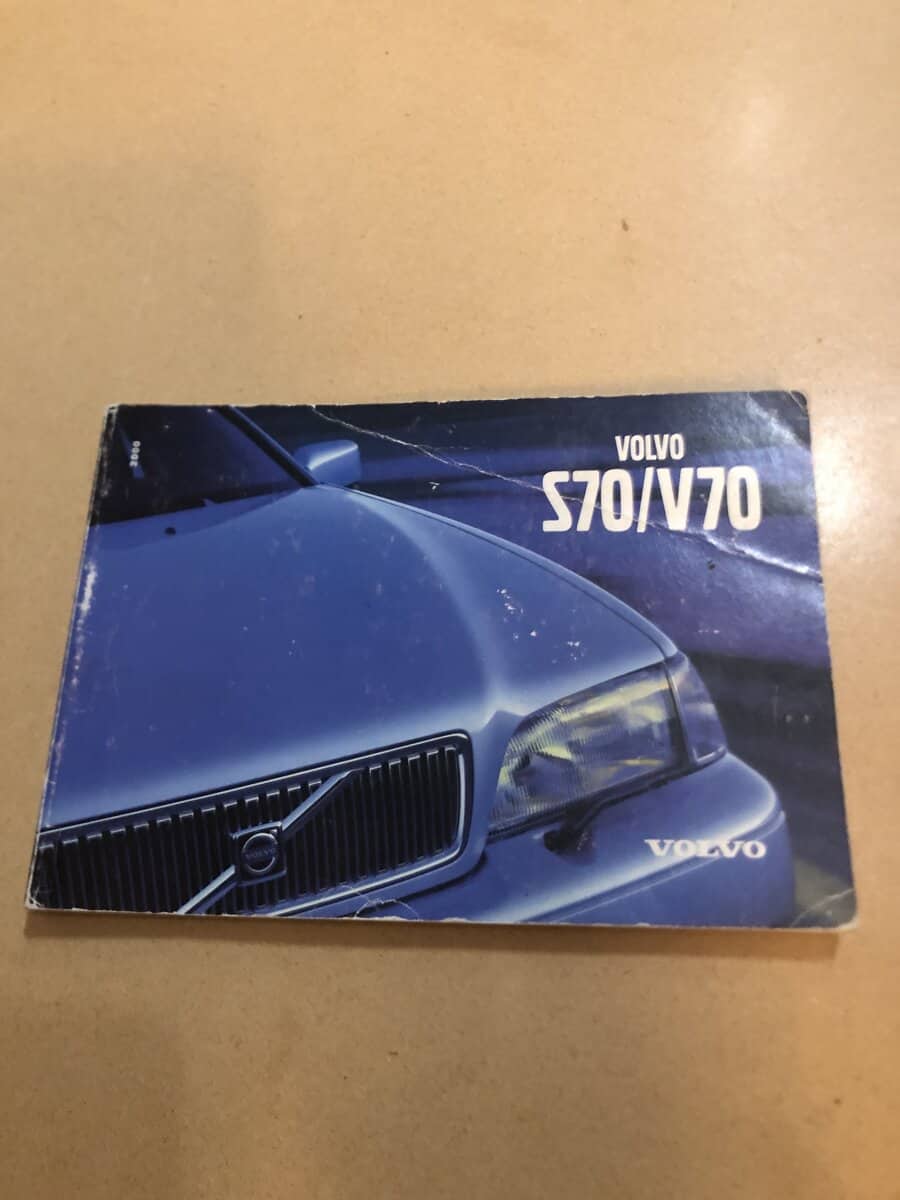 Volvo S70/V70 - 2000 - Instruktionsbok