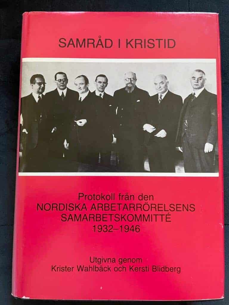 Wahlbäck, Krister ; Blidberg, Kersti : Samråd i kristid