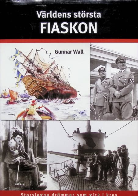 Wall Gunnar : Världens största fiaskon., Storslagna drömmar som gick i kras.