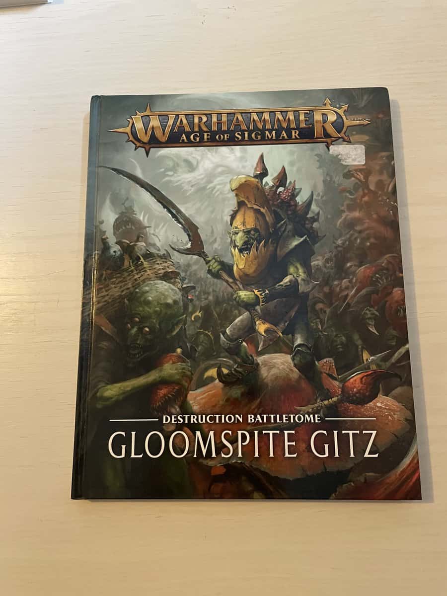 Warhammer Age of Sigmar - Destruction Battletome - Gloomspite Gitz