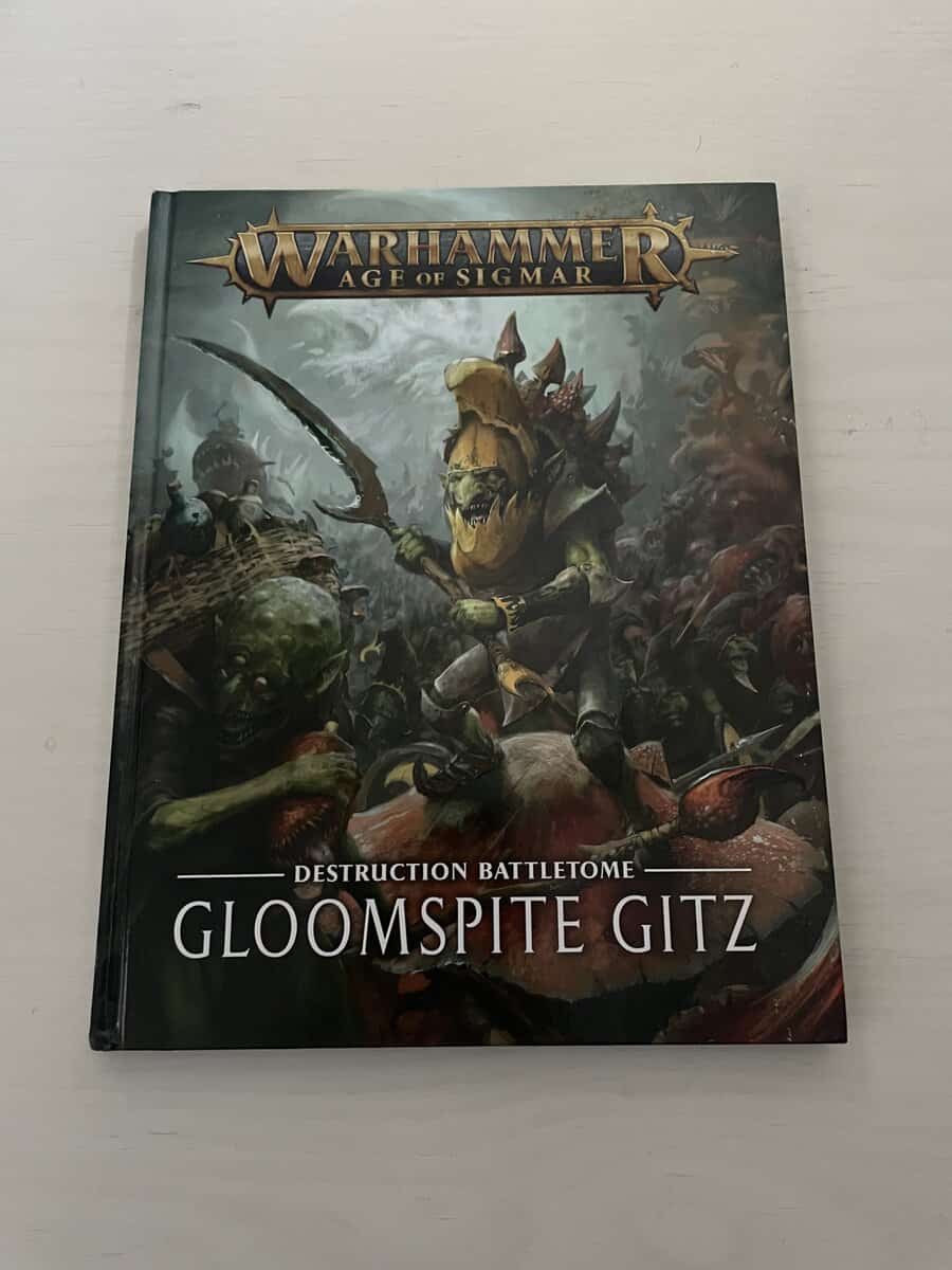 Warhammer Age of Sigmar - Destruction Battletome Gloomspite Gitz