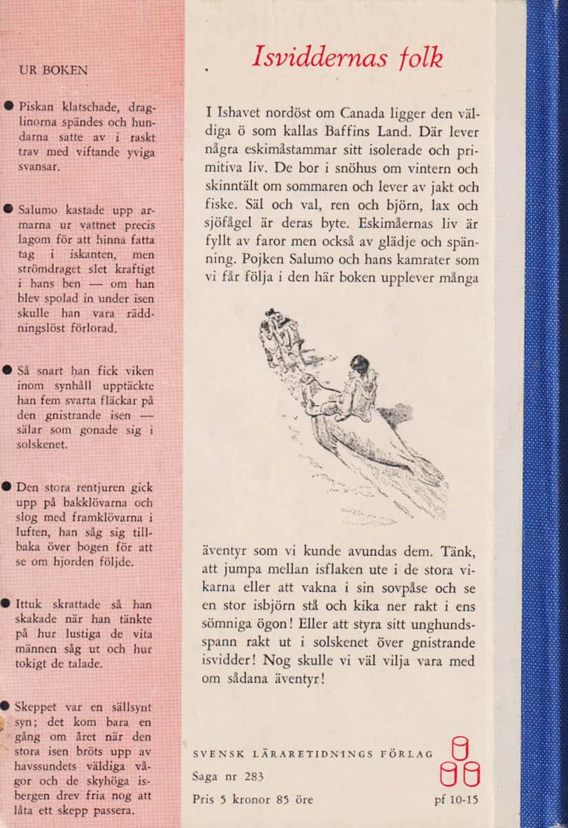 Washburne, Heluiz ; Anauta : Isviddernas folk
