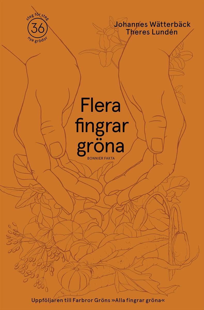 Wätterbäck, Johannes ; Lundén, Theres : Flera fingrar gröna : 36 växter att odla i din trädgård