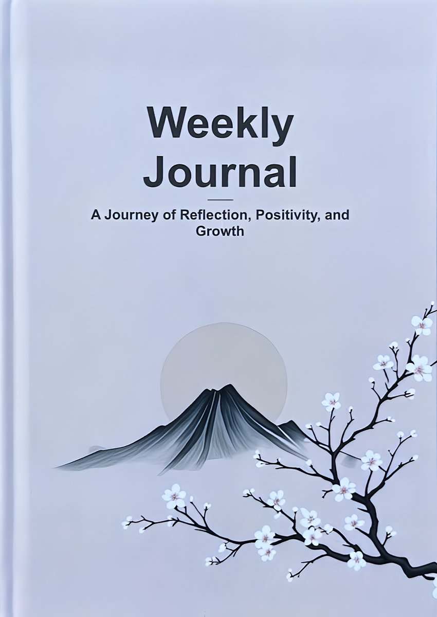 Weekly Journal - A Journey of Reflection, Positivity, and Growth