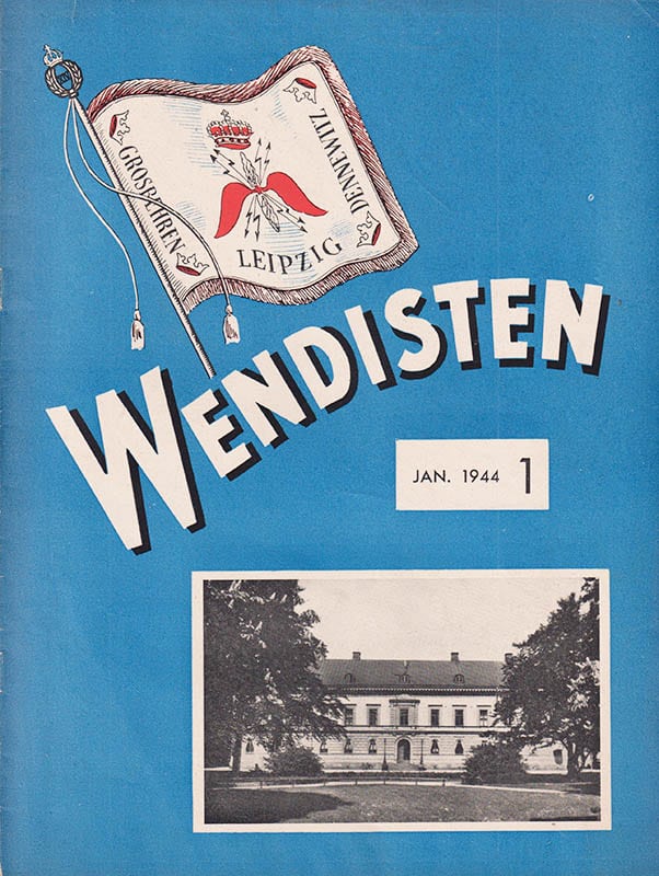 Wendisten. Utgiven av Bildningsrådet vid A 3. Nr 1 & 2 1944