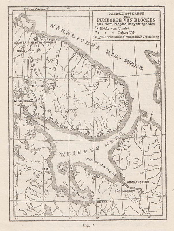 Wilhelm Ramsay : Über die geologische Entwicklung der Halbinsel Kola in der Quartärzeit. Akademische abhandlung.