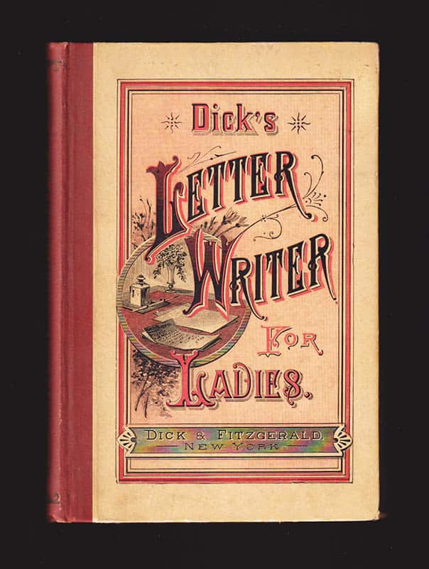 William B. . Dick : Dick's Letter-Writer For Ladies