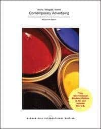 William F Arens : Contemporary Advertising and Integrated Marketing Communications
