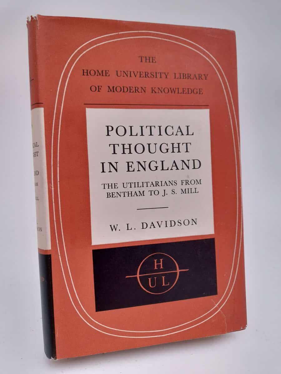 William Leslie Davidson : Political thought in England
