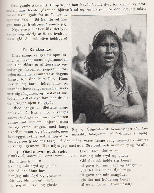 William Thalbitzer : Hos Östgrönlænderne i Grönlands sydfjorde, nærmest Kap Farvel, sommeren 1914
