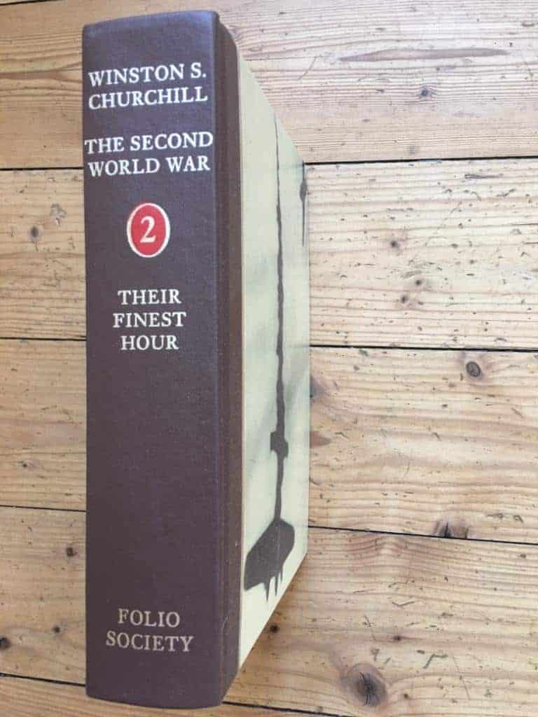 Winston Churchill : The Second World War volume II - Their Finest Hour - The Folio Society