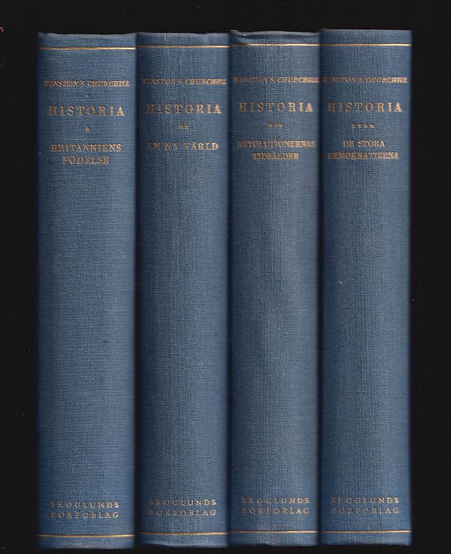 Winston S. Churchill : Historia. Del 1-4 (komplett)