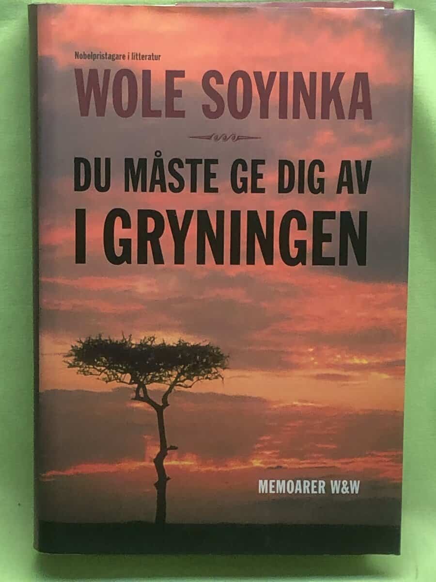 Wole Soyinka : Du måste ge dig av i gryningen