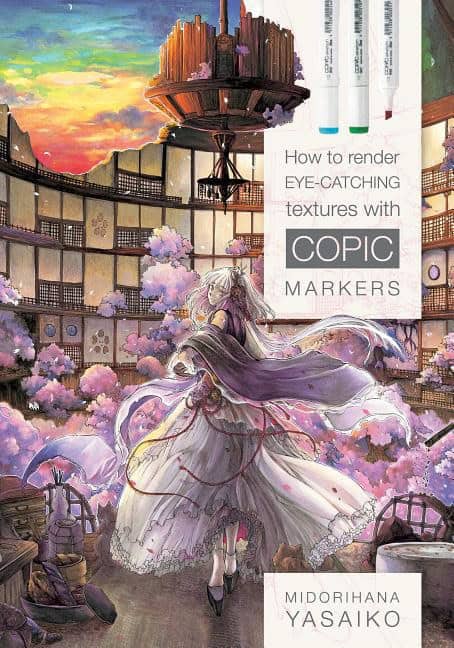 Yasaiko Midorihana : How To Render Eye-Catching Textures With Copic Markers