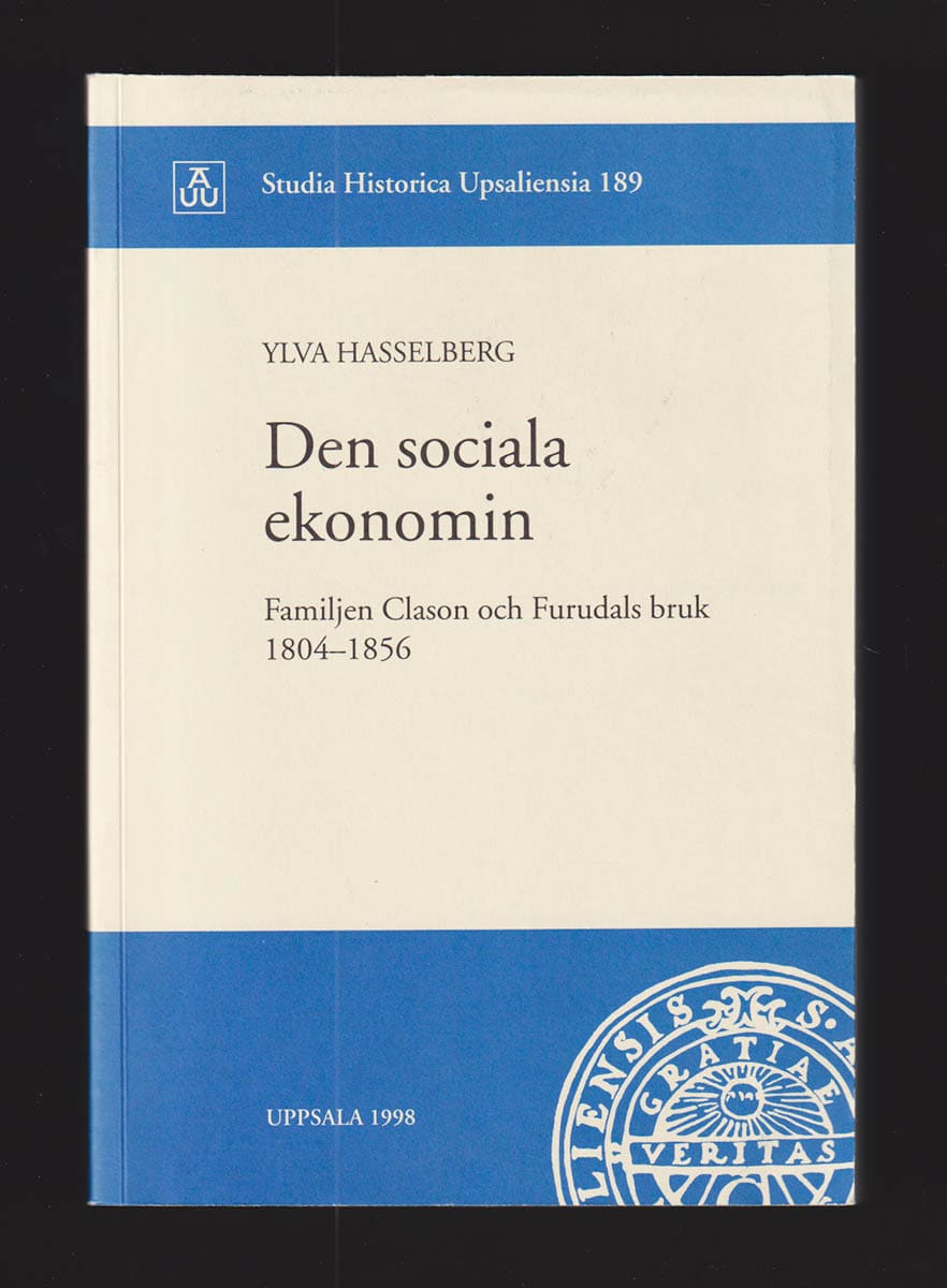 Ylva Hasselberg : Den sociala ekonomin