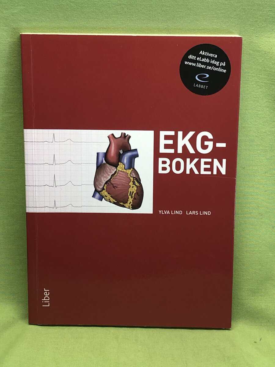 Ylva Lind : EKG-boken, bok med eLabb