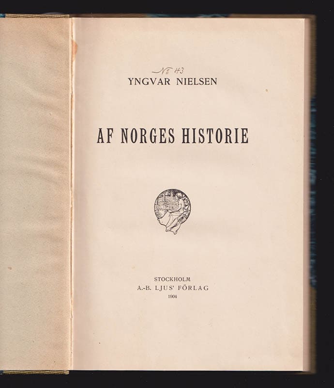 Yngvar Nielsen : Af Norges historie