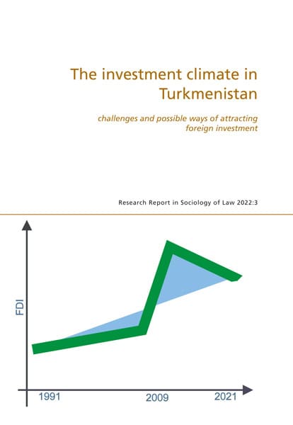 Kepbanov, Yolbars ; Horák, Slavomír ; Ovezmyradov, Berdymyrat : The investment climate in Turkmenistan