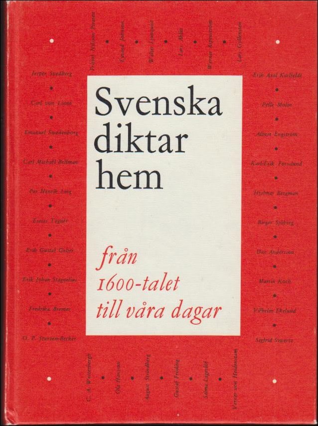 Yrlid, Rolf ; Terje, Ola : Svenska diktarhem