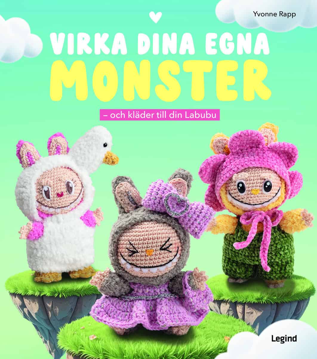 Yvonne Rapp : Virka dina egna monster : och kläder till din Labubu