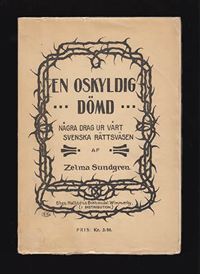 Zelma Sundgren : En oskyldig dömd