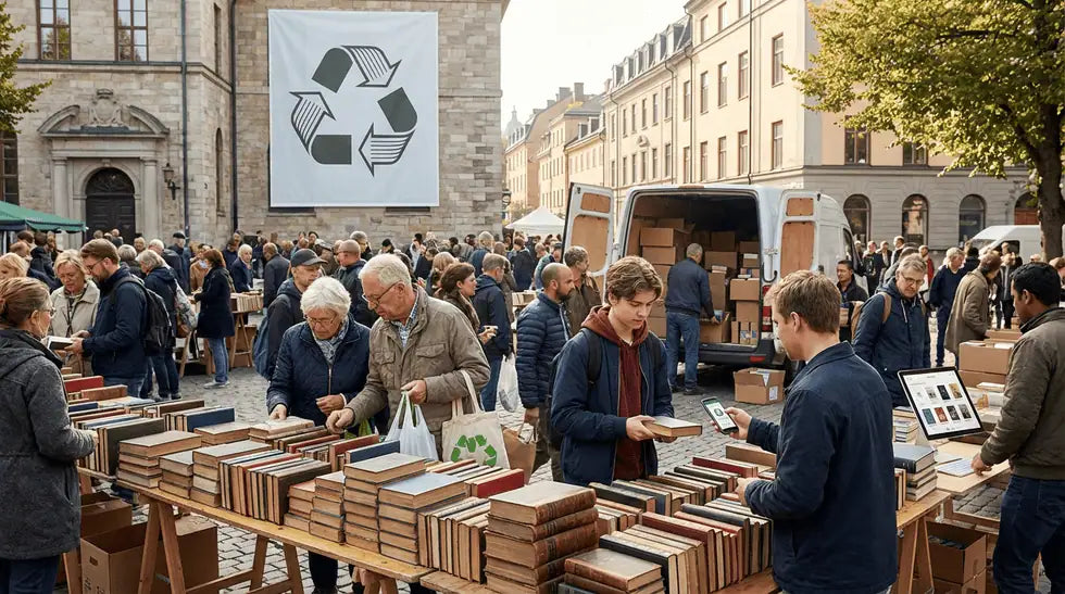 Antikvariatens renässans: den cirkulära bokmarknaden i Sverige