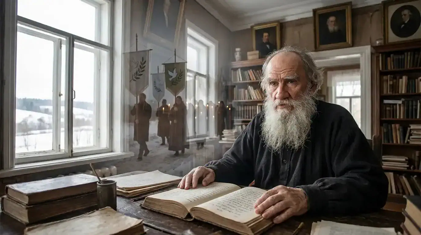 Lev Tolstojs resa: Från storslagna romaner till sökandet efter själens