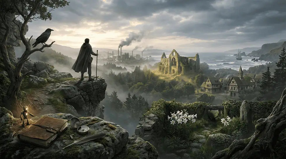 Romantikens litterära revolution: En analys av estetik, filosofi och nationella särdrag