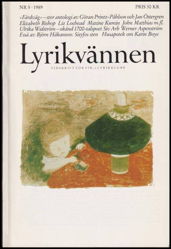 Lyrikvännen : 1989 / 5