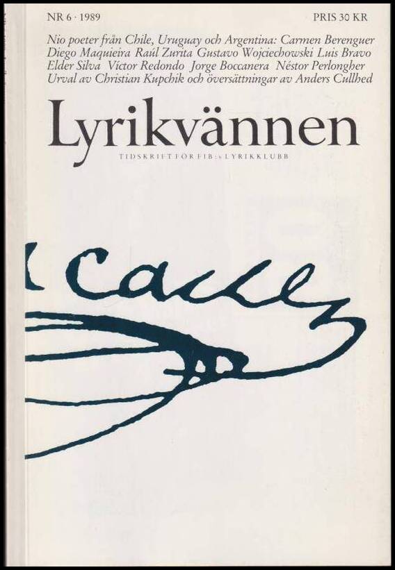 Lyrikvännen : 1989 / 6