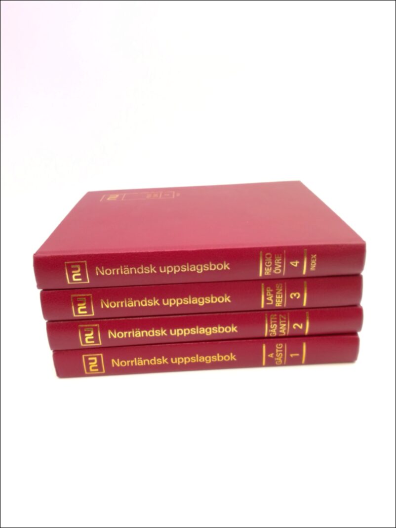 Marklund, Kari ; Edlund, Lars-Erik (chefred) : Norrländsk uppslagsbok