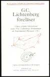 Georg Christoph Lichtenberg : G.C. Lichtenberg föreläser