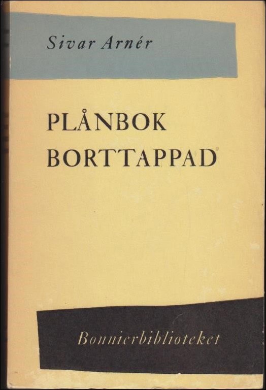 Sivar Arnér : Plånbok borttappad