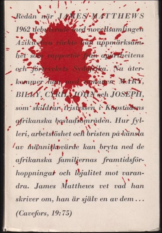 James Matthews : Mary, Billy, Cyril, John och Joseph