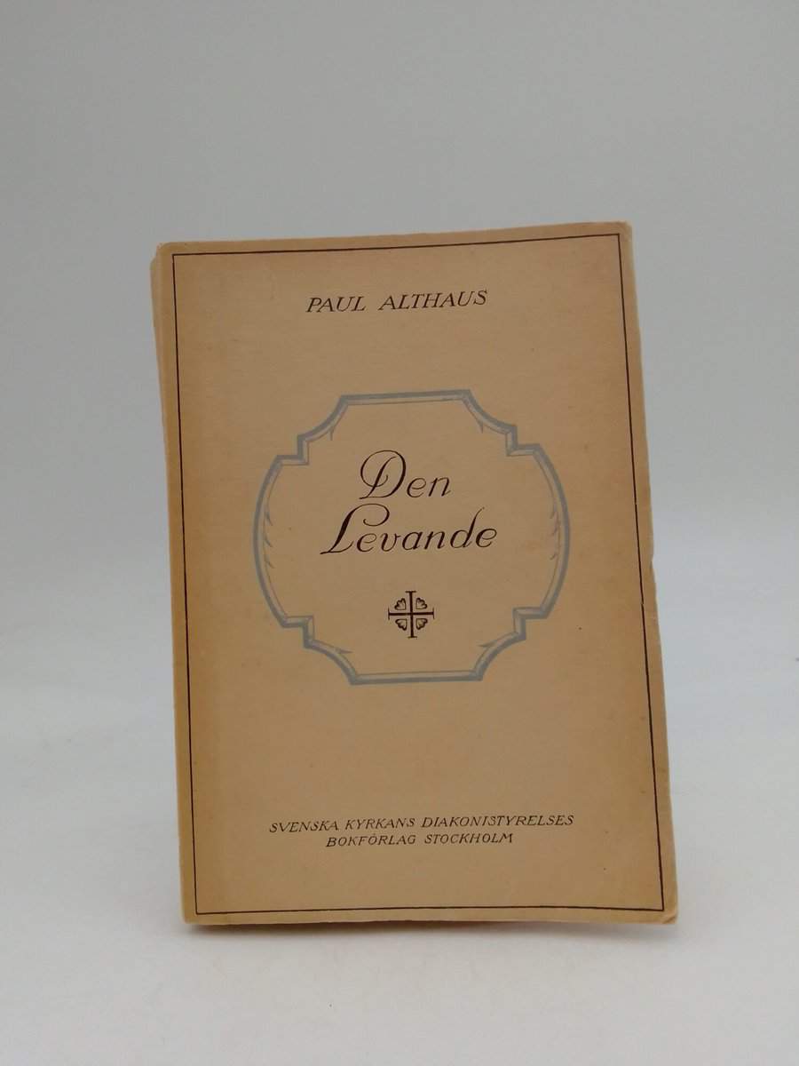 Paul Althaus : Den levande