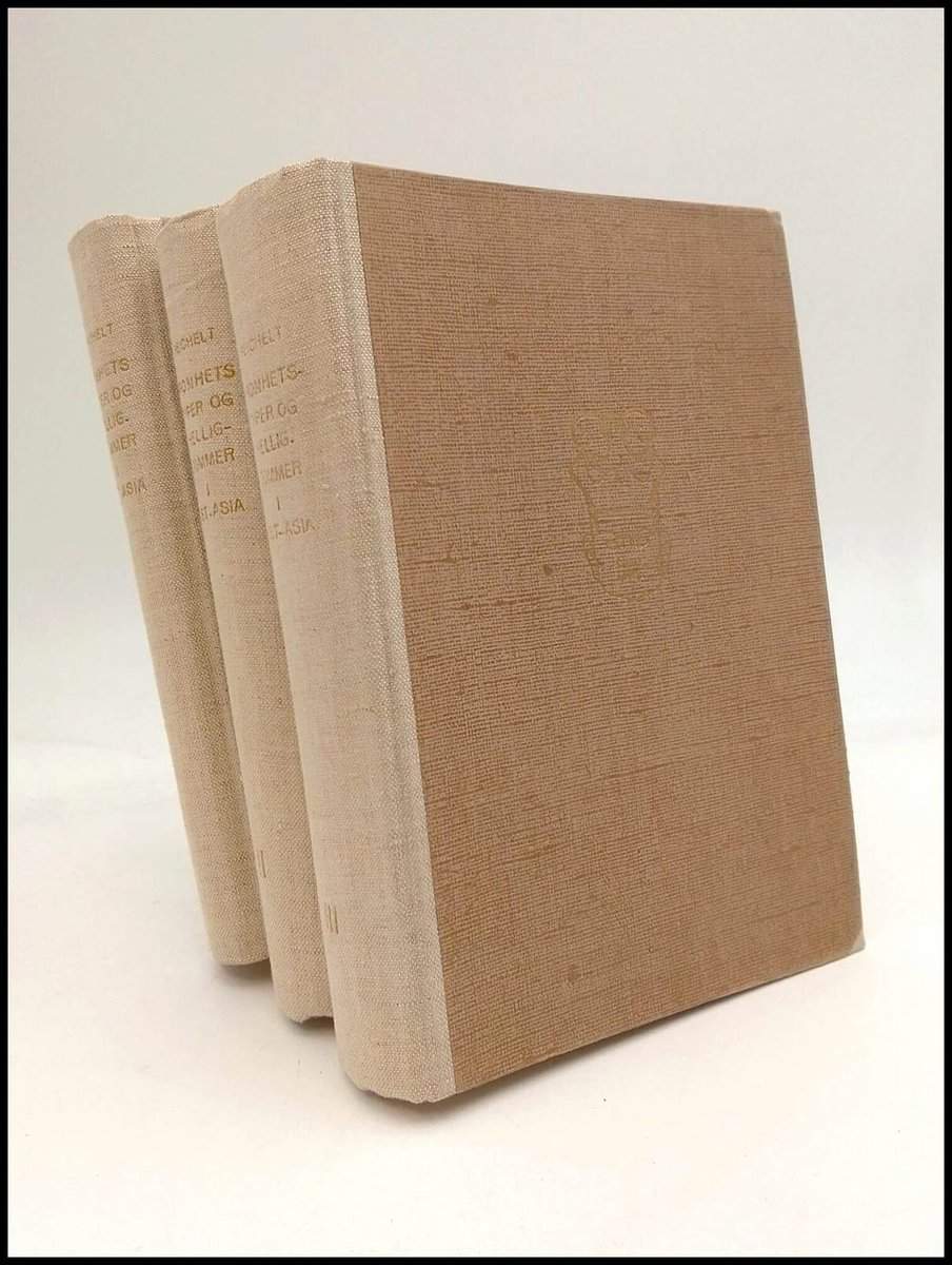 Karl Ludvig Reichelt : Fromhetstyper og helligdommer i öst-asia I-III