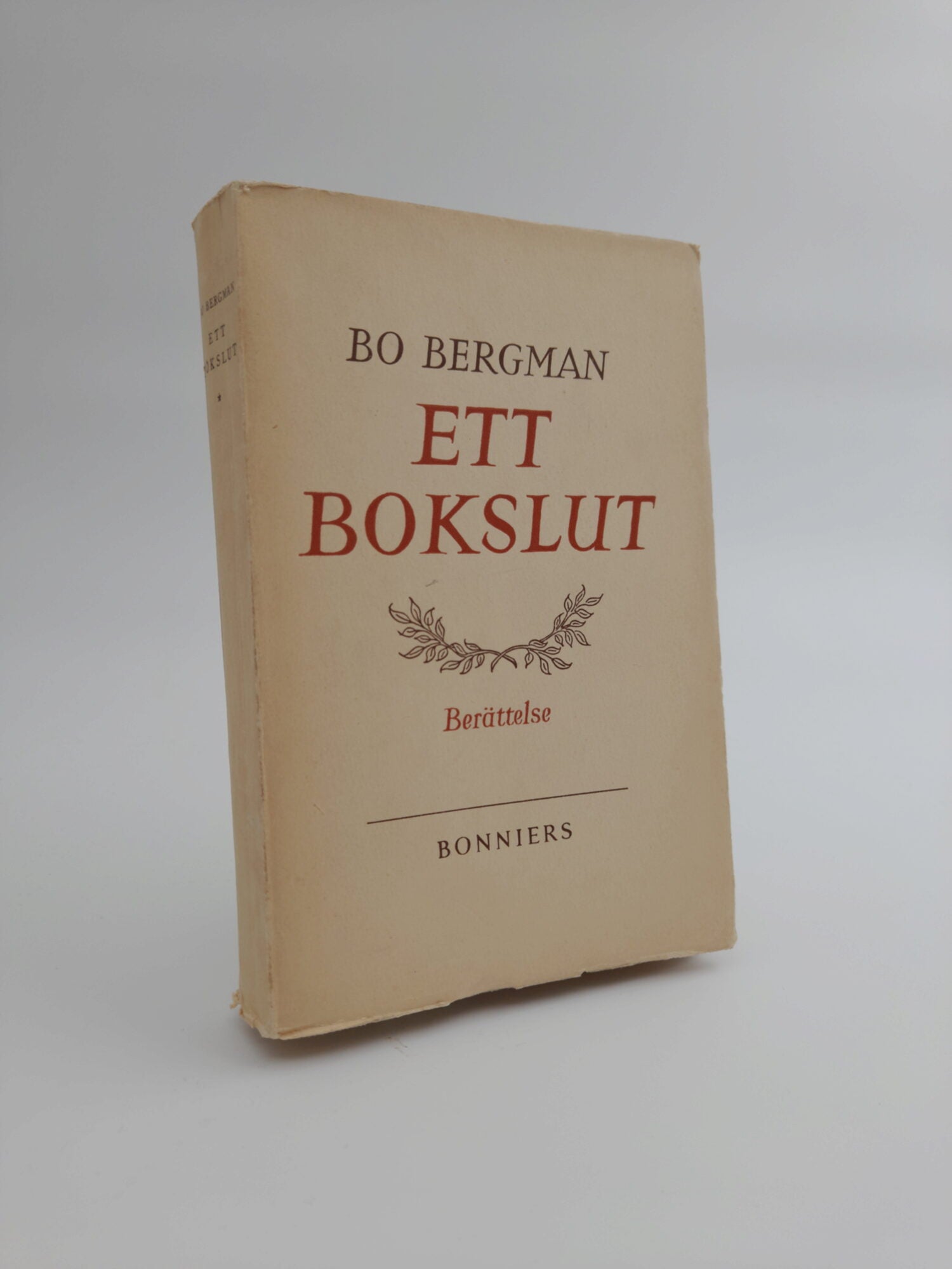 Bo Bergman : Ett bokslut