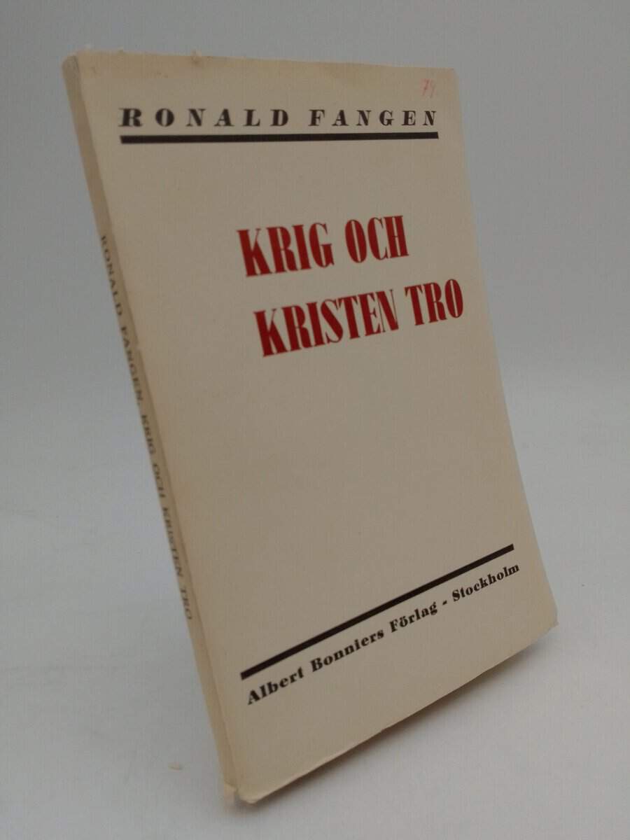 Ronald Fangen : Krig och kristen tro