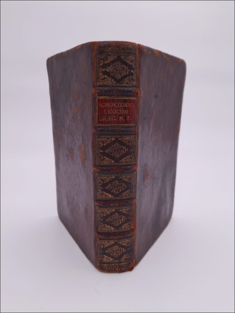 Christian Schoettgen : Novum lexicon graeco-latinum in Novum D.N.I.C. Testamentum