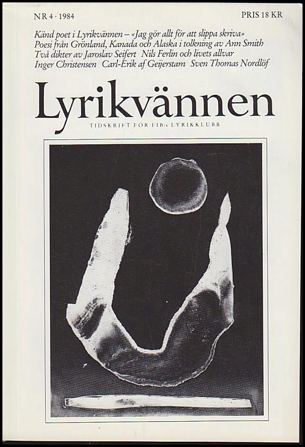 Lyrikvännen : 1984 / 4