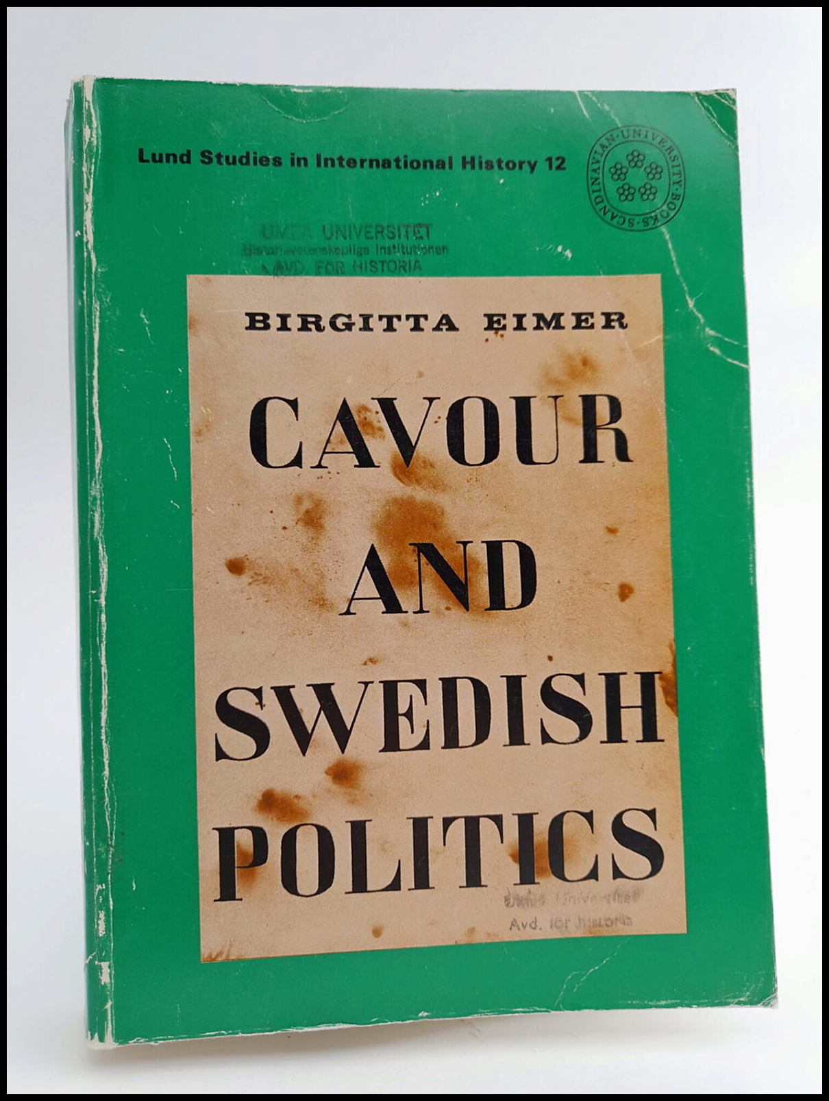 Birgitta Eimer : Cavour and Swedish politics