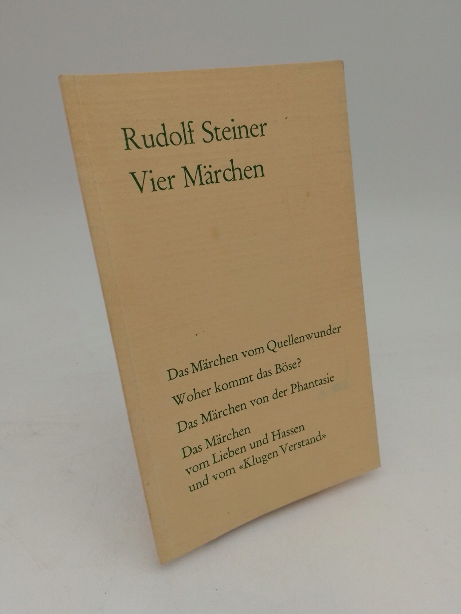 Rudolf Steiner : Vier Märchen